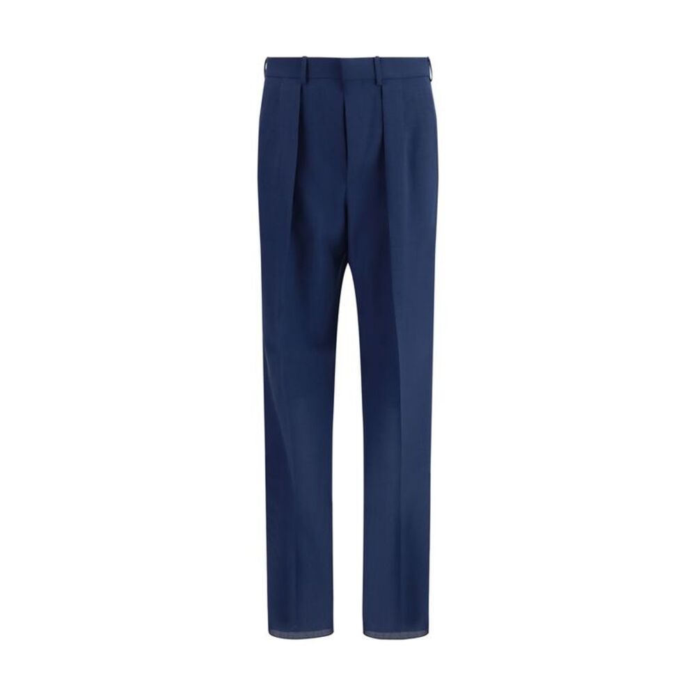 Tom Ford Bicolor Wool Oves Aries Dress Men's Pants